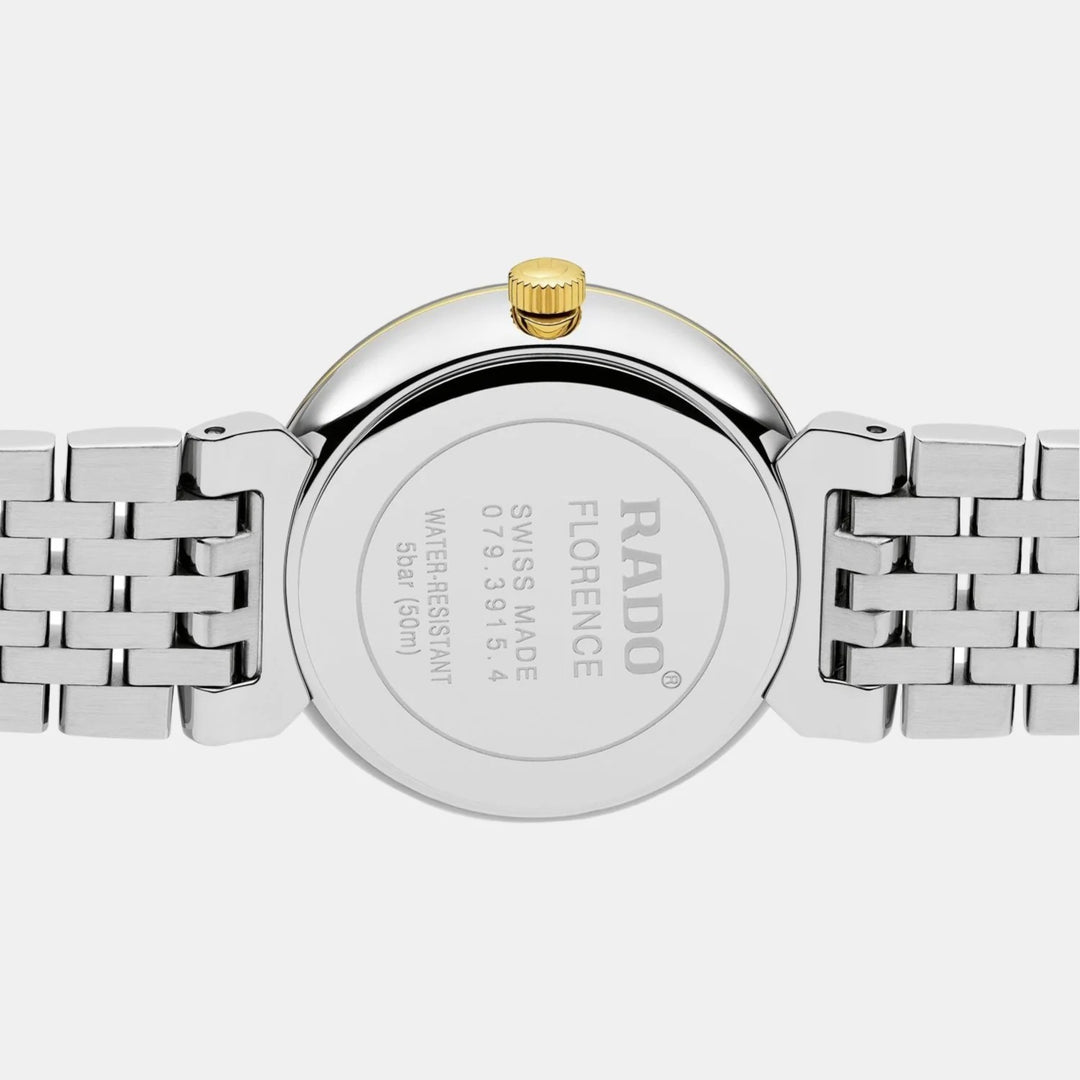Rado Florence 30mm White Dial Stainless Steel Quartz Ladies Watch R48913023