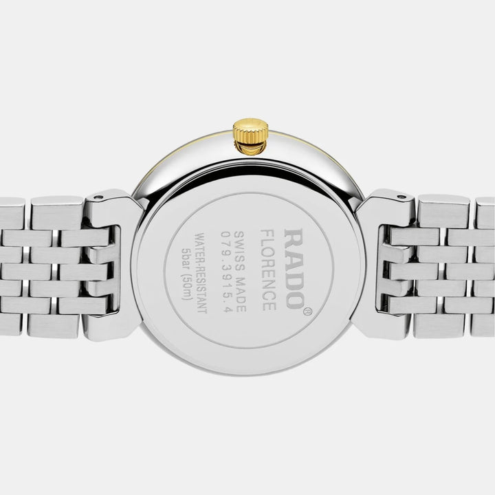 Rado Florence 30mm Champagne Dial Rose Gold Two-Tone Quartz Ladies Watch R48913153