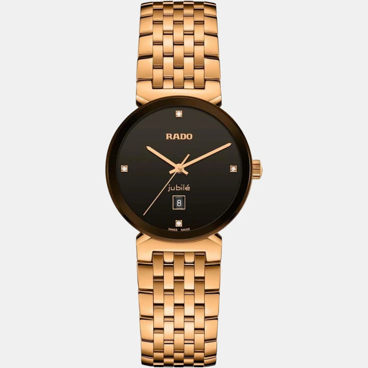 Rado Florence 30mm White Dial 4 Diamonds Stainless Steel Quartz Ladies Watch R48917703