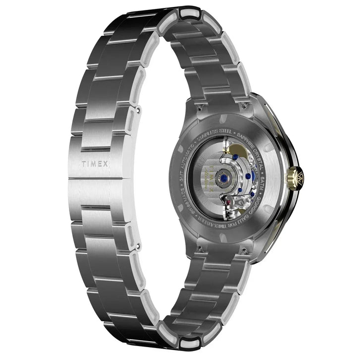 Timex Atelier Watch TW6A072004A for Men – Analog (GMT) Stainless Steel