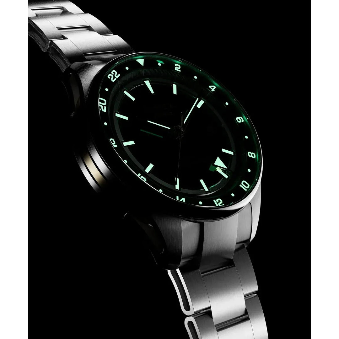 Timex Atelier Watch TW6A072004A for Men – Analog (GMT) Stainless Steel