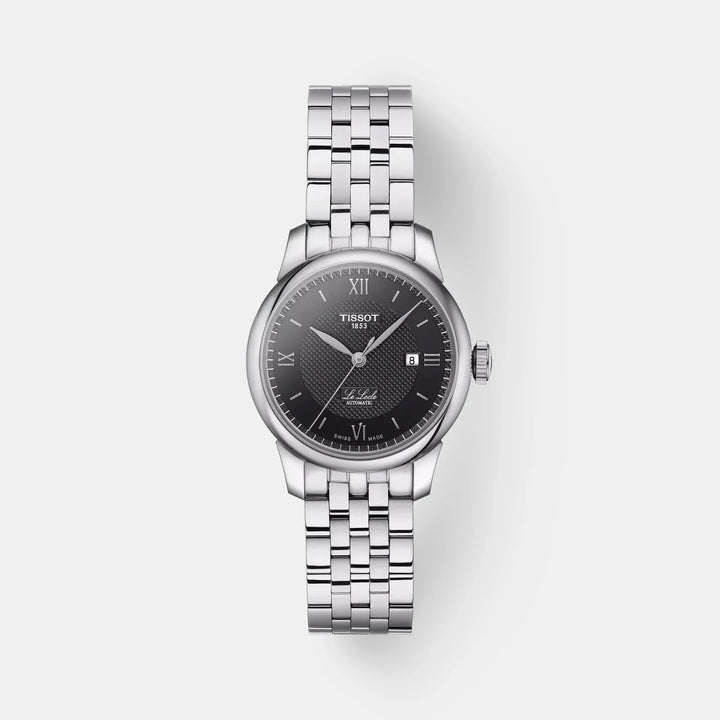 Tissot Le Locle Automatic Lady Watch – 29mm Black Dial | T0062071105800