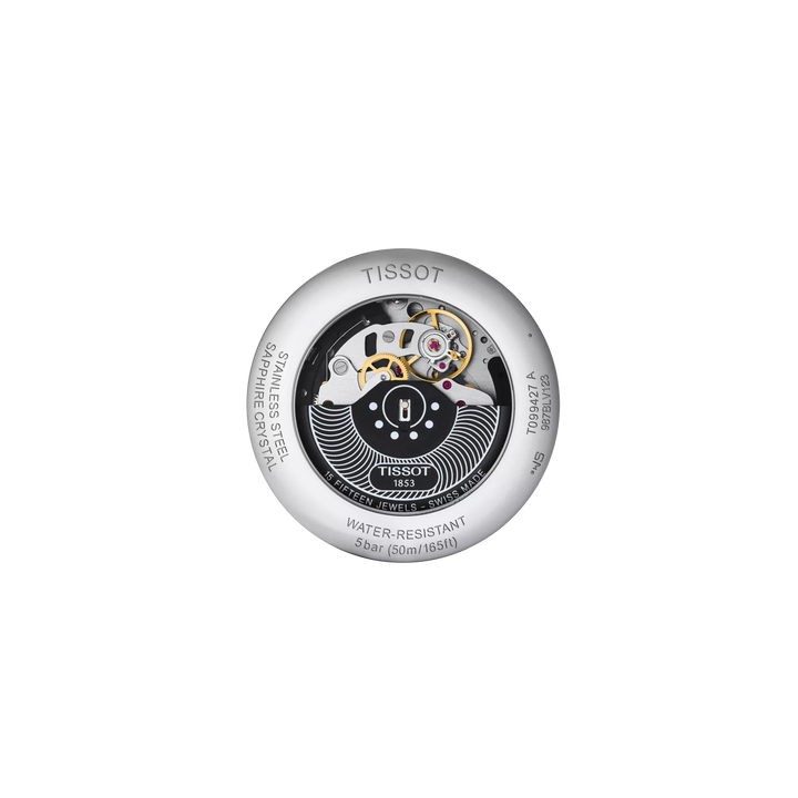 Tissot Chemin des Tourelles Automatic Chronograph Watch – 44mm Silver Dial Steel Bracelet