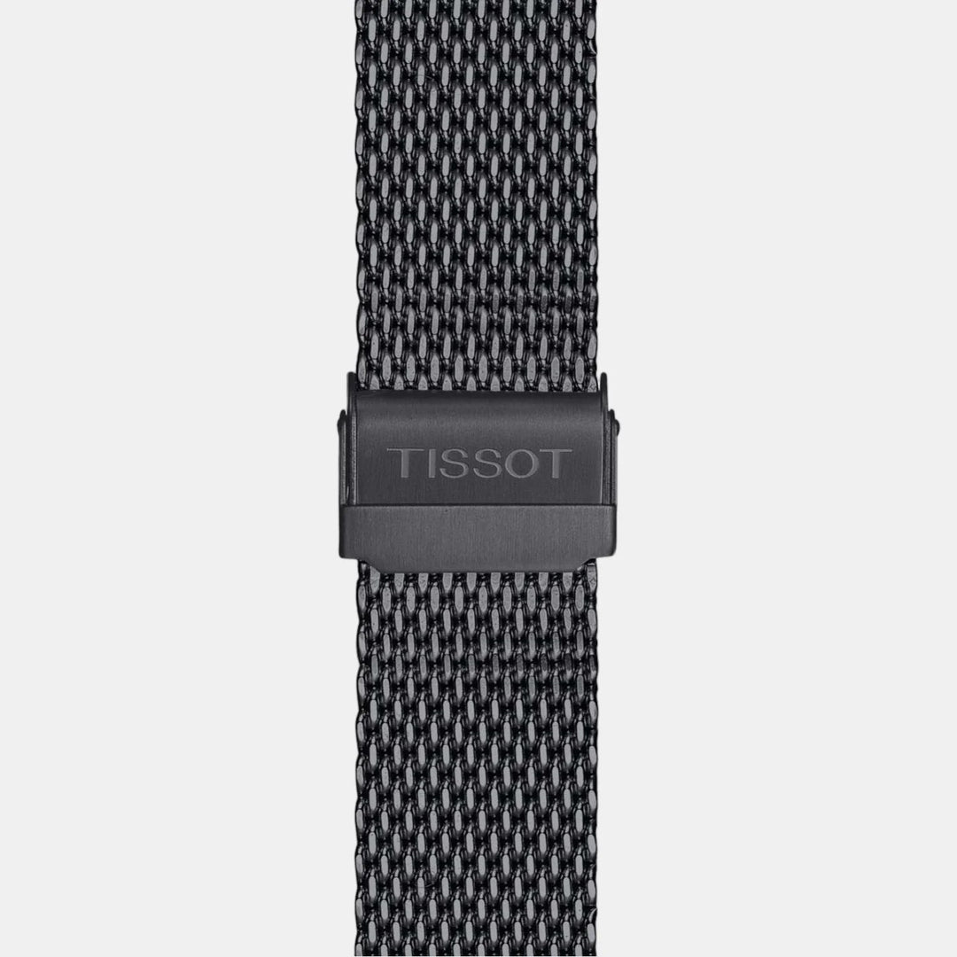 Tissot PR 100 Quartz Chronograph Watch – 41mm Anthracite Dial Steel Bracelet