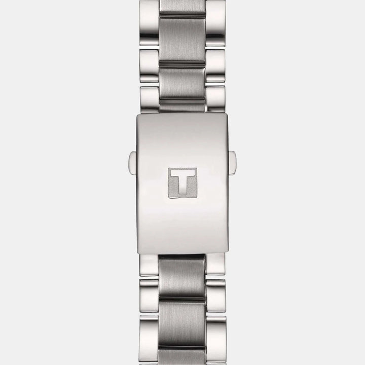 Tissot Chrono XL Classic Quartz Chronograph Watch – 45mm Blue Dial Steel Bracelet