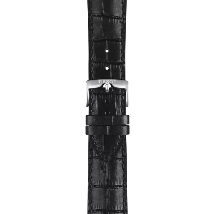 Tissot Chrono XL Classic Quartz Chronograph Watch – 45mm Black Dial Leather Strap