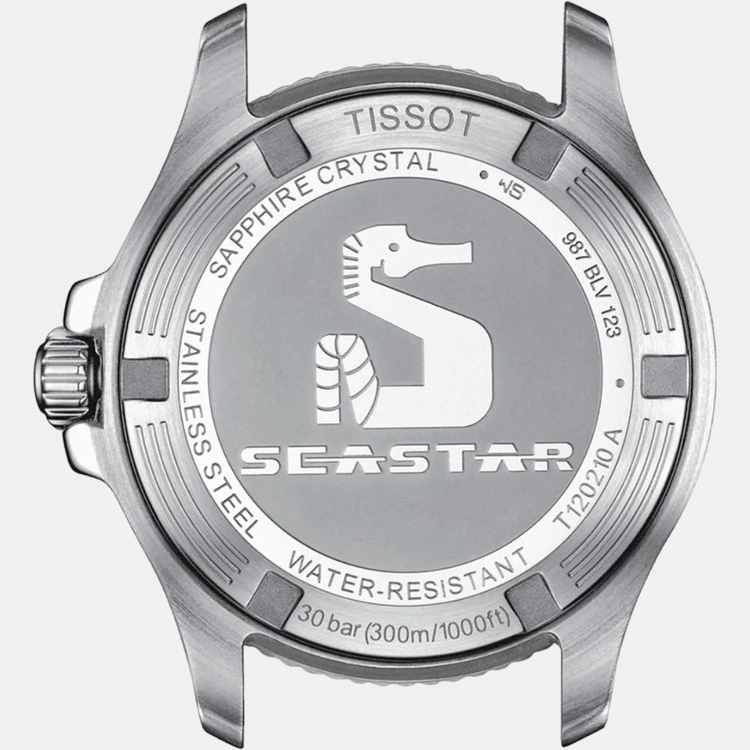 Tissot Seastar 1000 Quartz Watch – 36mm Blue Dial Steel Bracelet