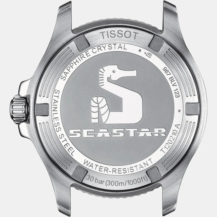 Tissot Seastar 1000 Quartz Watch – 36mm Blue Dial Steel Bracelet