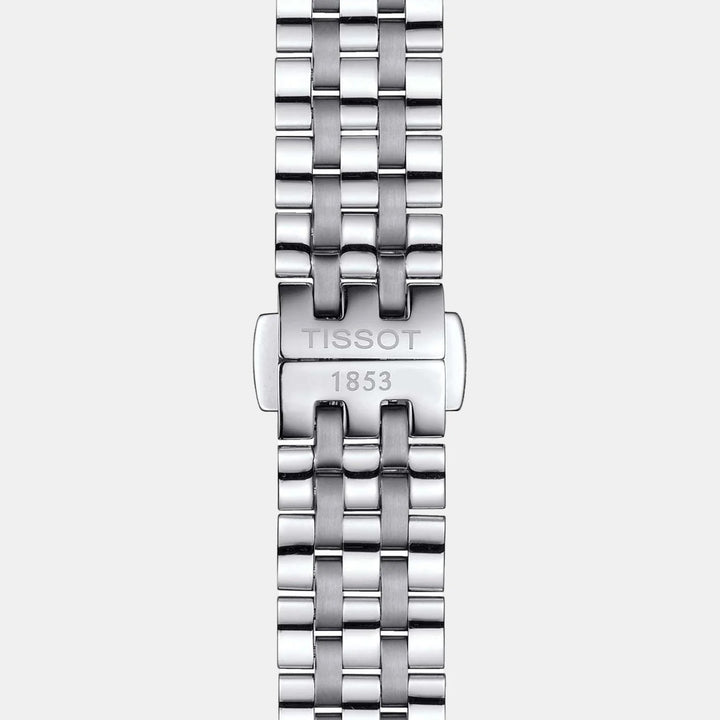 Tissot Carson Premium Lady Watch – 30mm Silver Dial Steel Bracelet