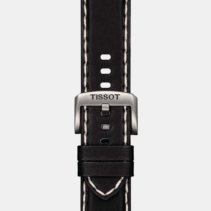 Tissot Supersport Gent Watch – 44mm Blue Dial Blue Leather Strap