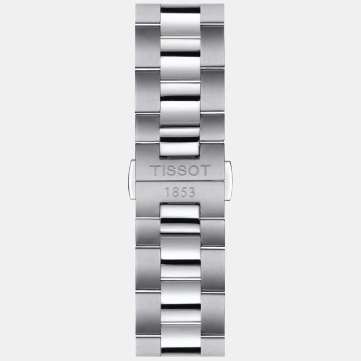 Tissot Gentleman Powermatic 80 Open Heart Automatic Watch – 40mm Blue Dial Steel Bracelet