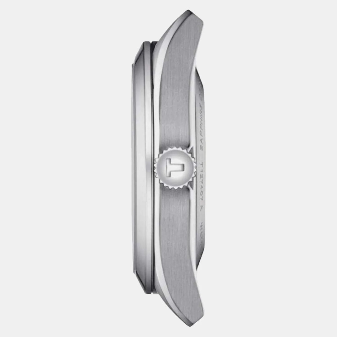 Tissot Gentleman Powermatic 80 Open Heart Automatic Watch – 40mm Blue Dial Steel Bracelet