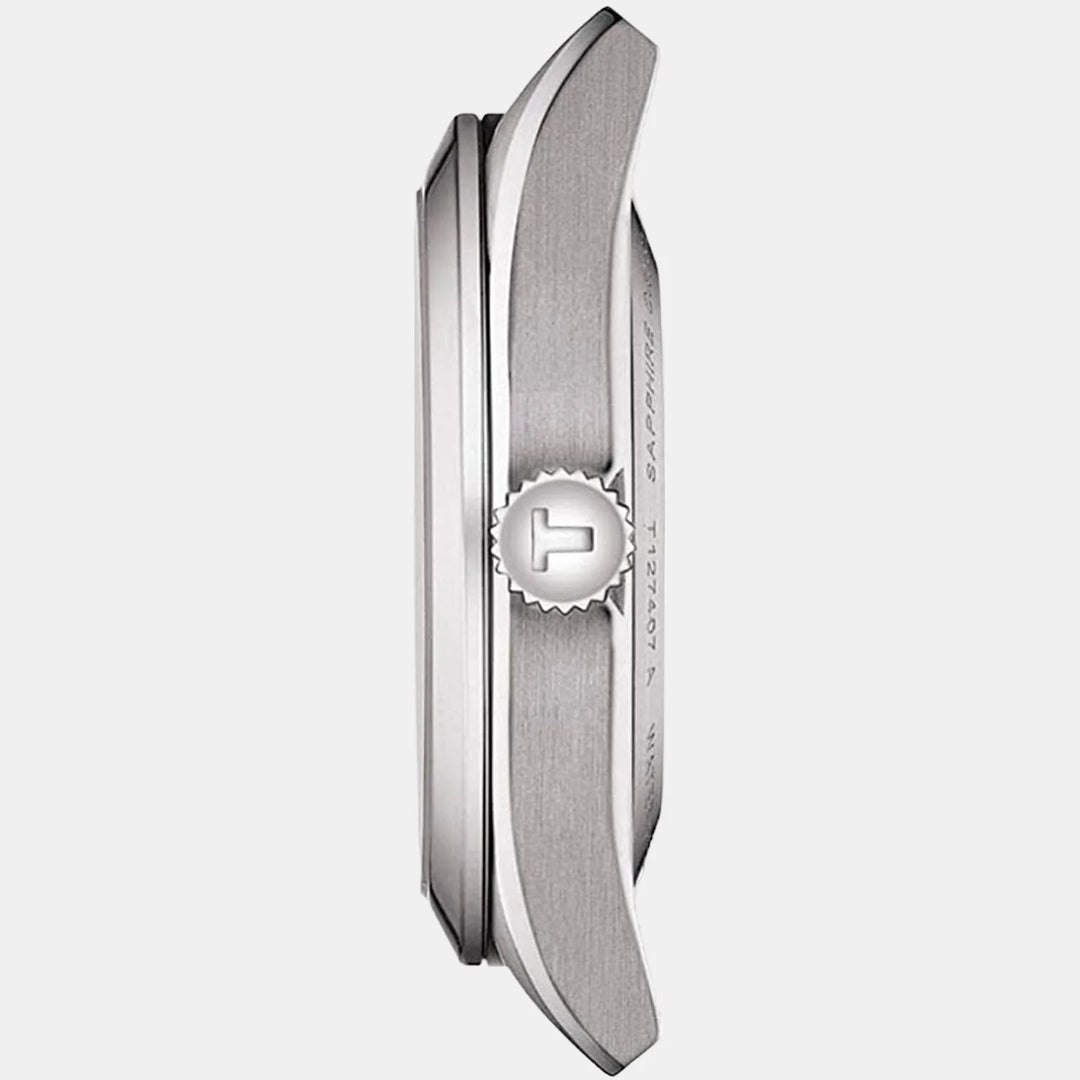 Tissot Gentleman Powermatic 80 Open Heart Automatic Watch – 40mm Green Dial Steel Bracelet