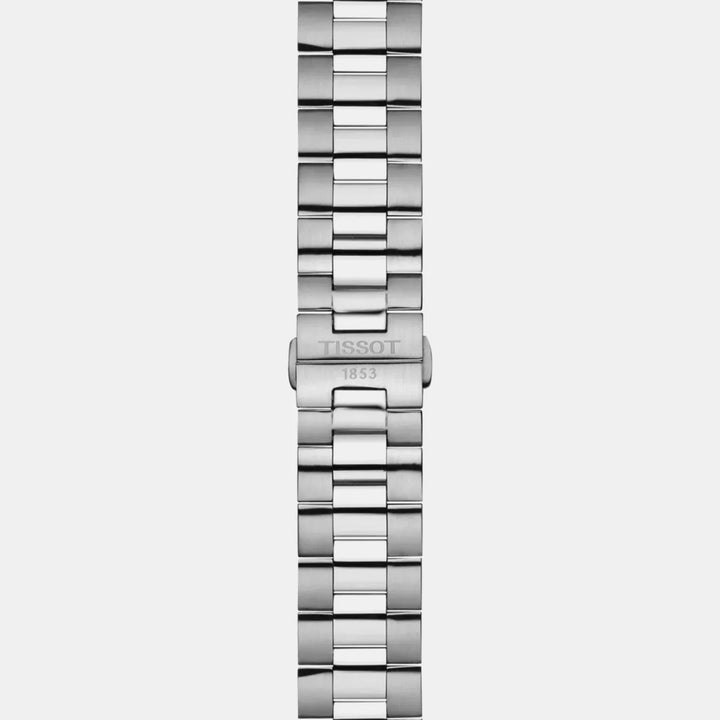 Tissot Gentleman Titanium Quartz Watch – 40mm Blue Dial Titanium Bracelet