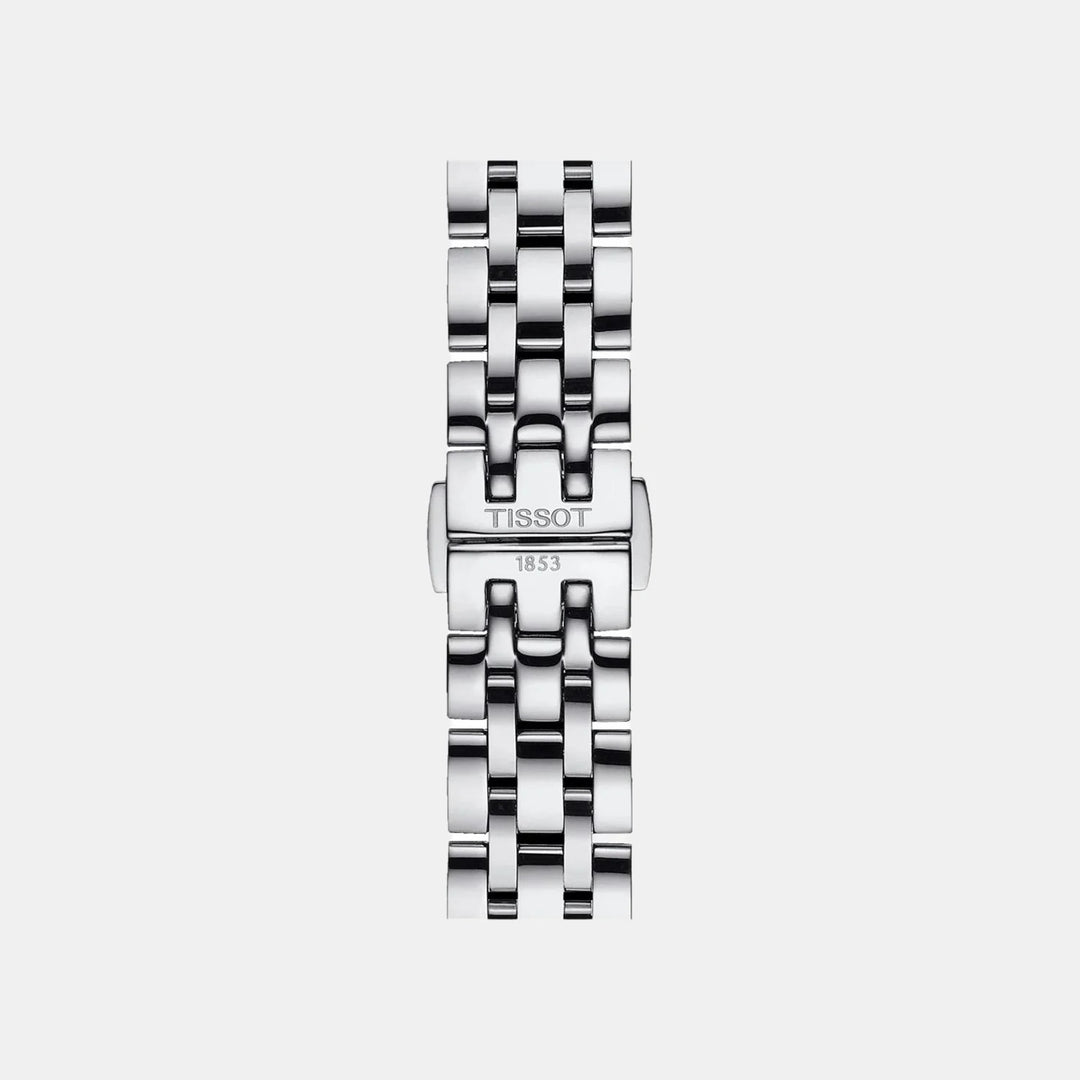 Tissot Classic Dream Lady Watch – 28mm White Dial Steel Bracelet