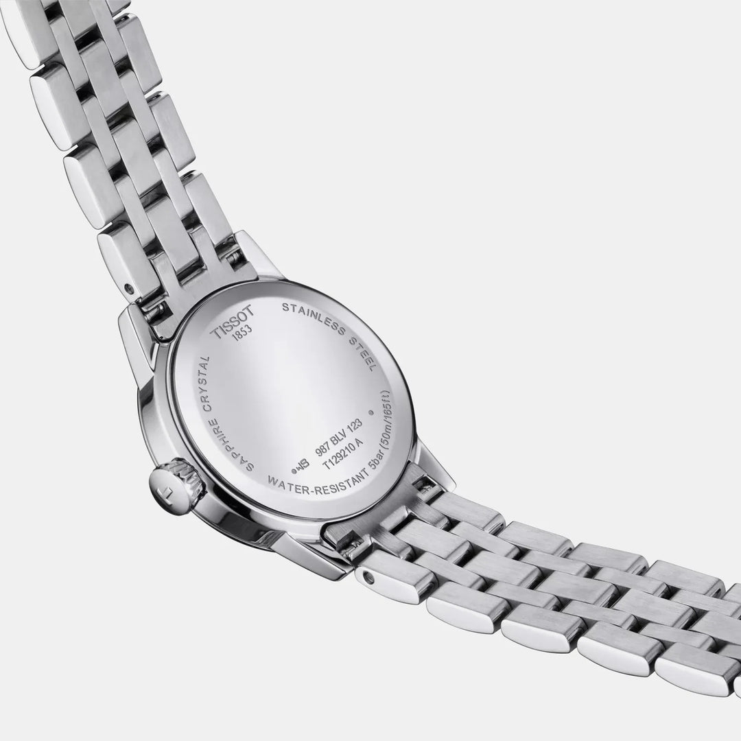 Tissot Classic Dream Lady Watch – 28mm White Dial Steel Bracelet