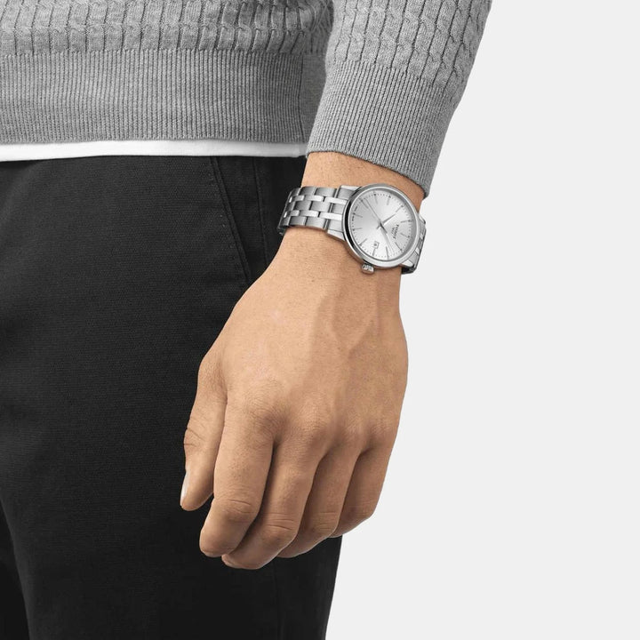 Tissot Classic Dream Gent Watch – 42mm Silver Dial Steel Bracelet