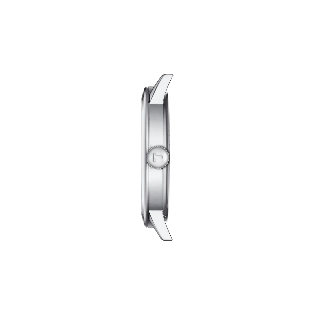 Tissot Classic Dream Gent Watch – 42mm Black Dial Black Leather Strap