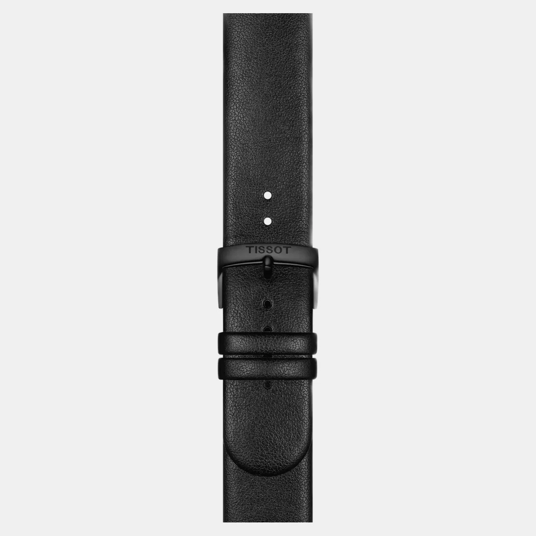 Tissot Heritage Memphis Gent Limited Edition Watch – 41mm Black Dial Black Leather Strap