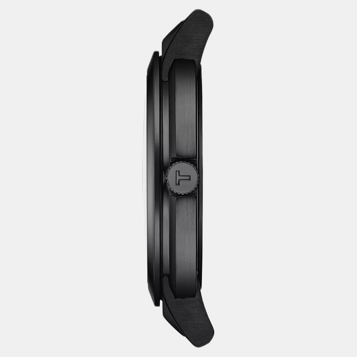 Tissot Heritage Memphis Gent Limited Edition Watch – 41mm Black Dial Black Leather Strap
