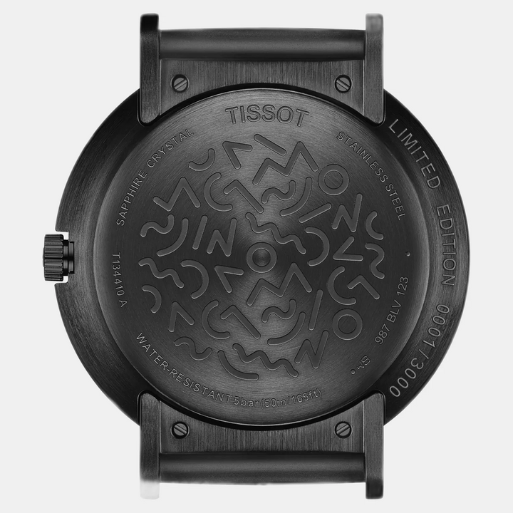 Tissot Heritage Memphis Gent Limited Edition Watch – 41mm Black Dial Black Leather Strap