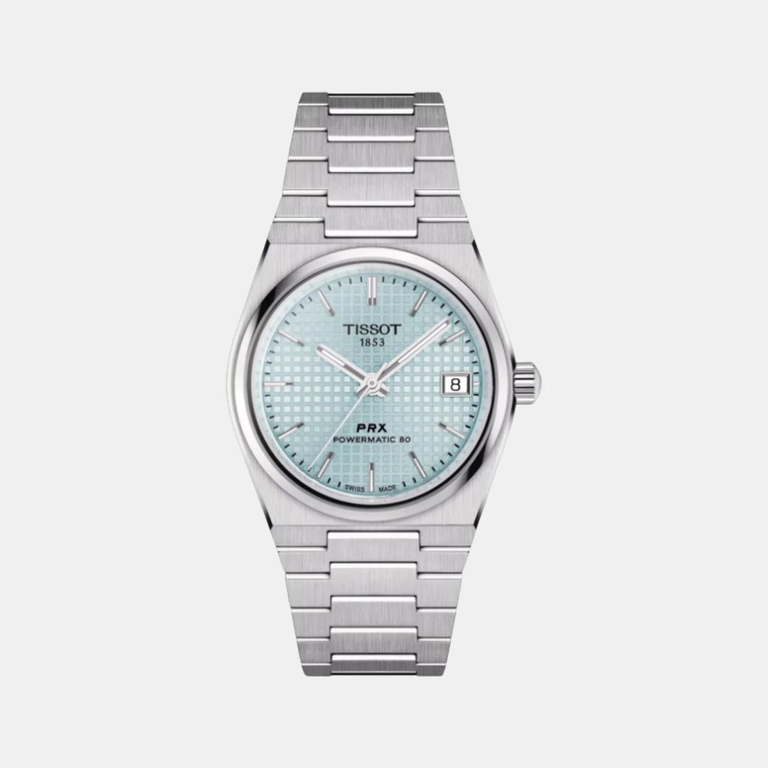 Tissot PRX Powermatic 80 35mm Automatic Watch – Ice Blue Dial