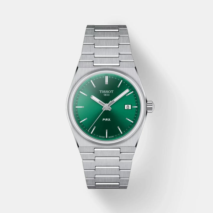 Tissot PRX 35mm Quartz Watch – Green Dial