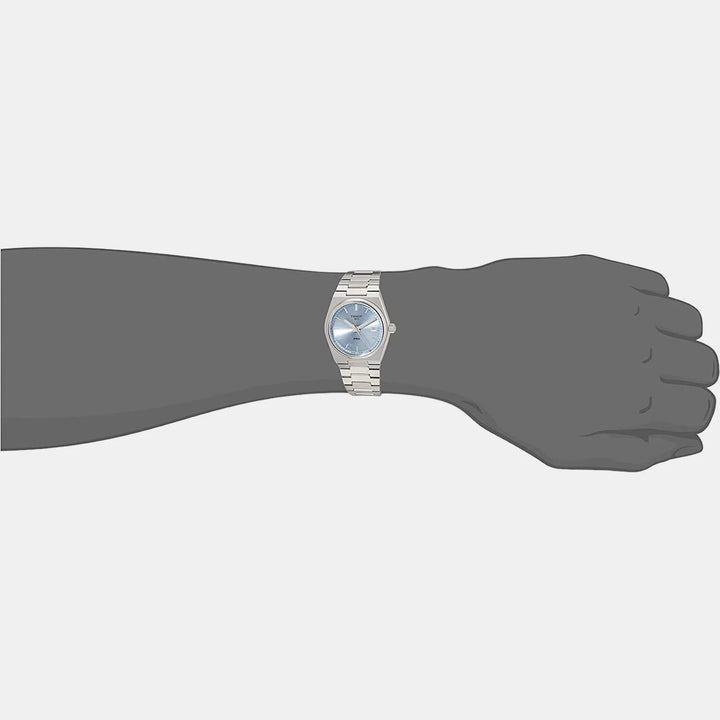 Tissot PRX 35mm Quartz Watch – Ice Blue Dial