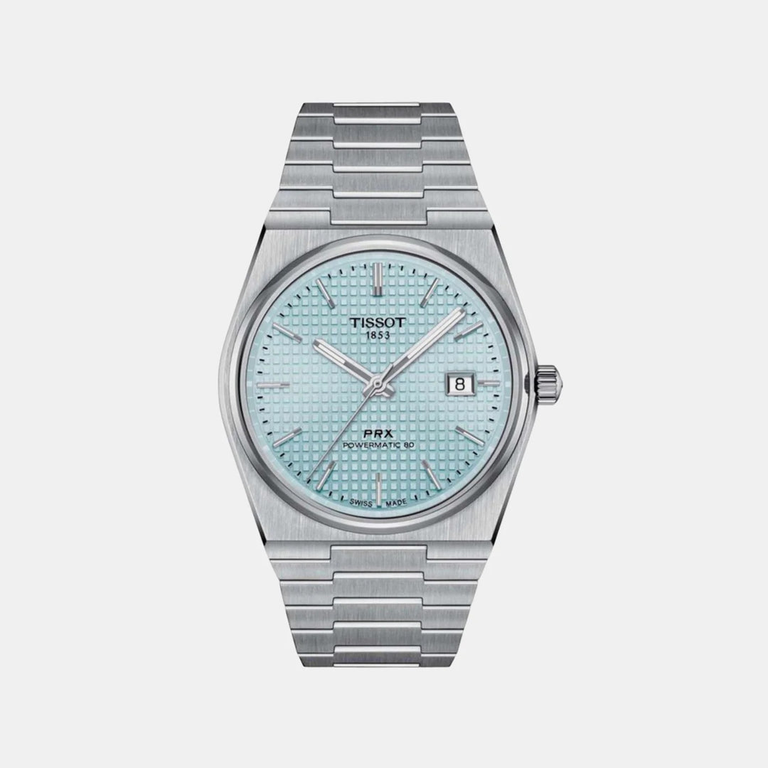 Tissot PRX Powermatic 80 40mm Automatic Watch – Ice Blue Dial