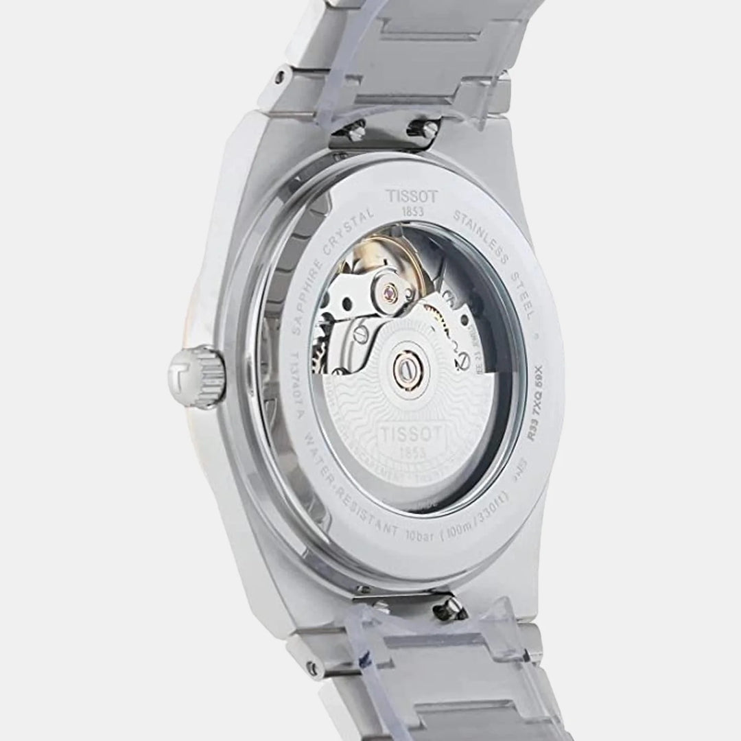 Tissot PRX Powermatic 80 40mm Automatic Watch – Silver Dial Two-Tone Gold