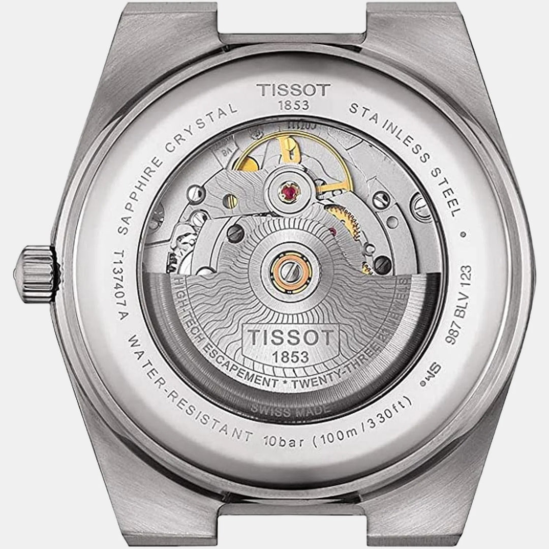 Tissot PRX Powermatic 80 40mm Automatic Watch – Silver Dial Two-Tone Gold
