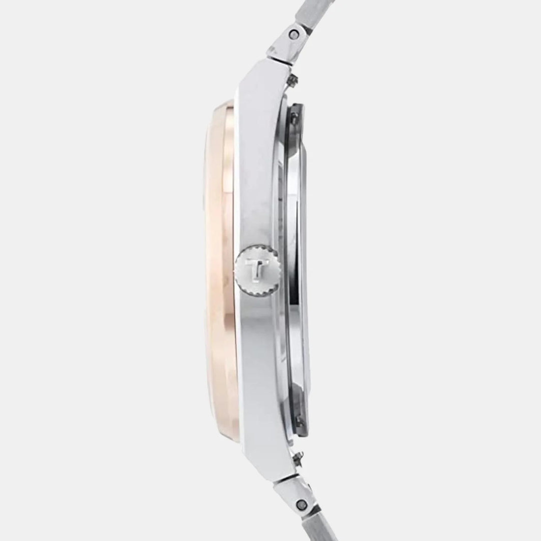Tissot PRX Powermatic 80 40mm Automatic Watch – Silver Dial Two-Tone Gold