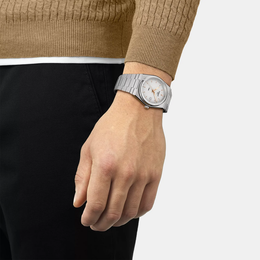 Tissot PRX 40mm Quartz Watch – Silver Dial