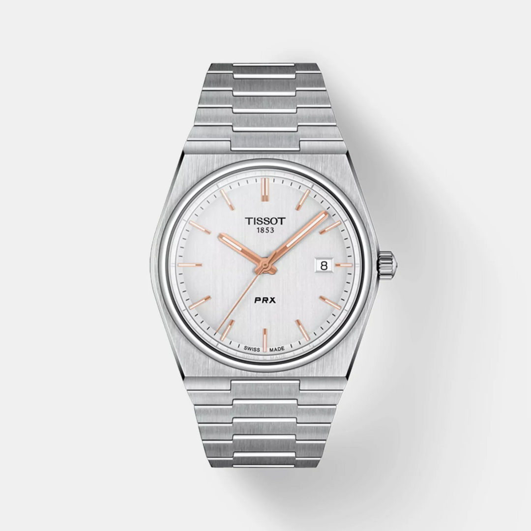 Tissot PRX 40mm Quartz Watch – Silver Dial