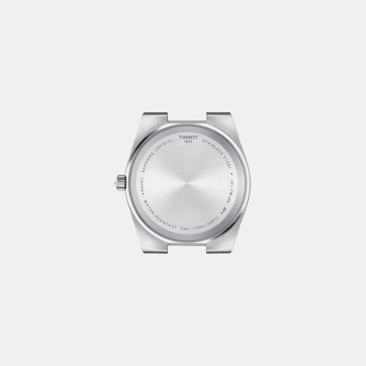 Tissot PRX 40mm Quartz Watch – Black Dial Rubber Strap