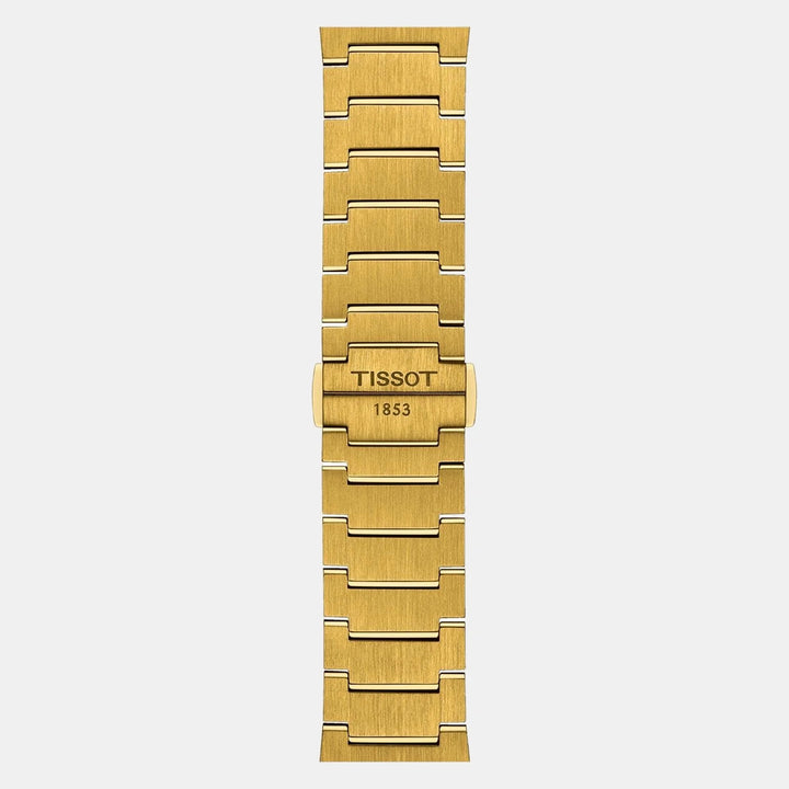 Tissot PRX 40mm Quartz Watch – Champagne Dial Yellow Gold PVD