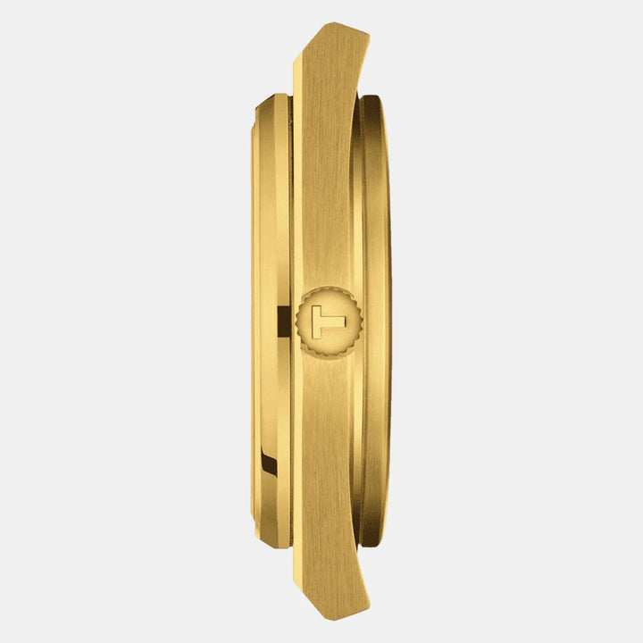 Tissot PRX 40mm Quartz Watch – Champagne Dial Yellow Gold PVD