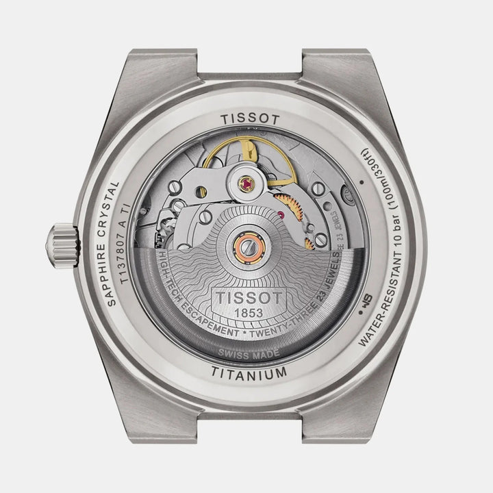 Tissot PRX Powermatic 80 38mm Titanium Automatic Watch – Blue Dial