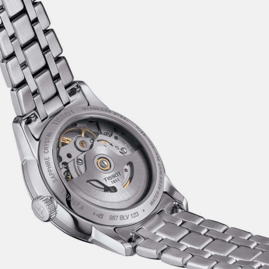 Tissot Chemin des Tourelles 34mm Powermatic 80 Watch – Blue Dial