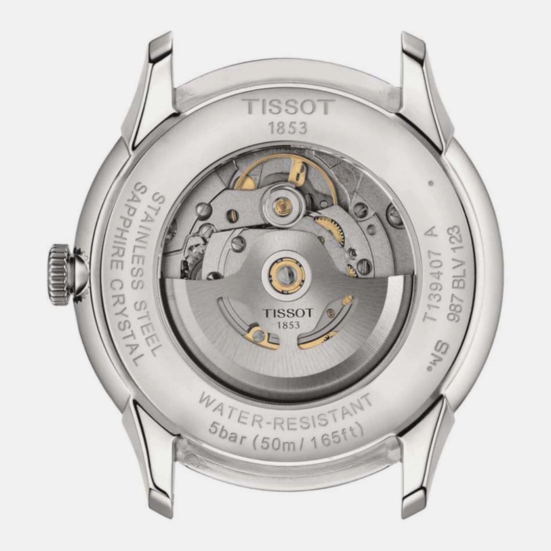 Tissot Chemin des Tourelles 42mm Powermatic 80 Watch – Blue Dial Titanium