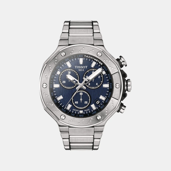 Tissot T-Race Chronograph 45mm Quartz Watch – Blue Dial
