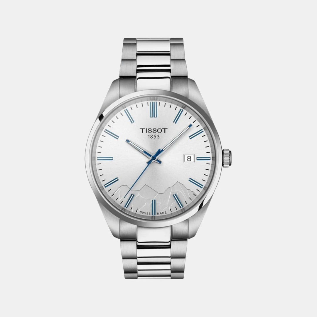 Tissot PR 100 40mm Quartz Watch – Silver Dial