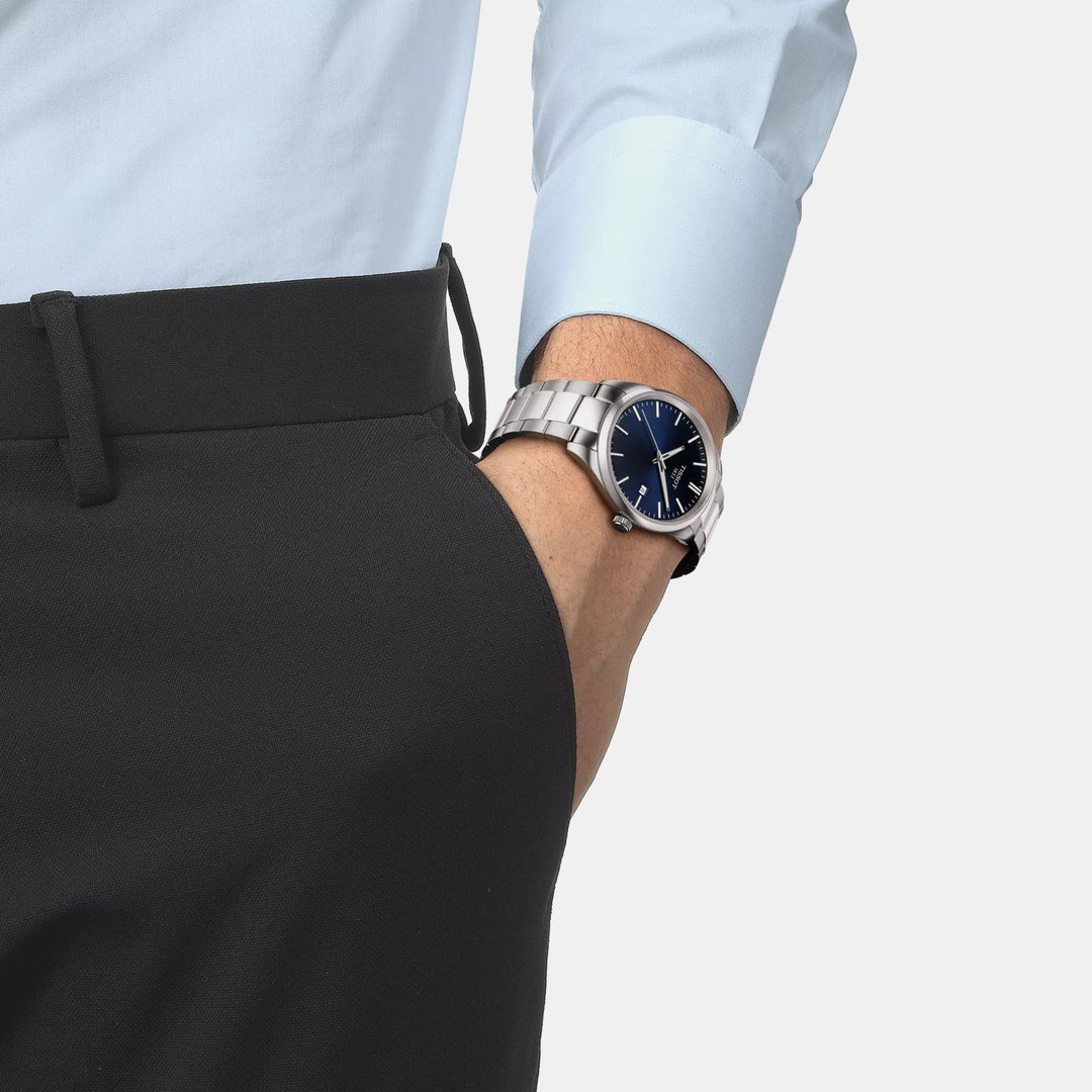 Tissot PR 100 40mm Quartz Watch – Blue Dial