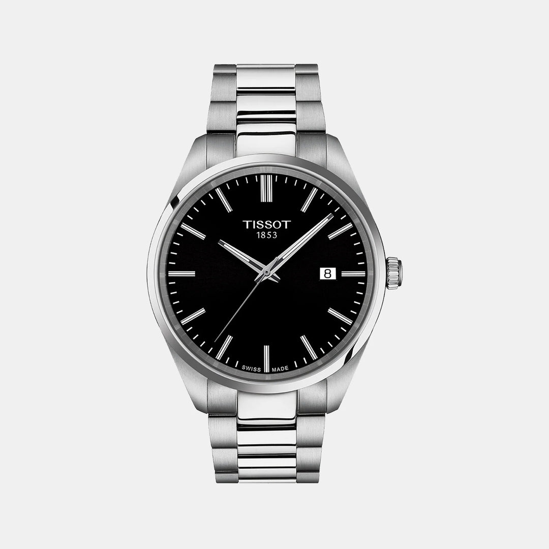 Tissot PR 100 40mm Quartz Watch – Black Dial