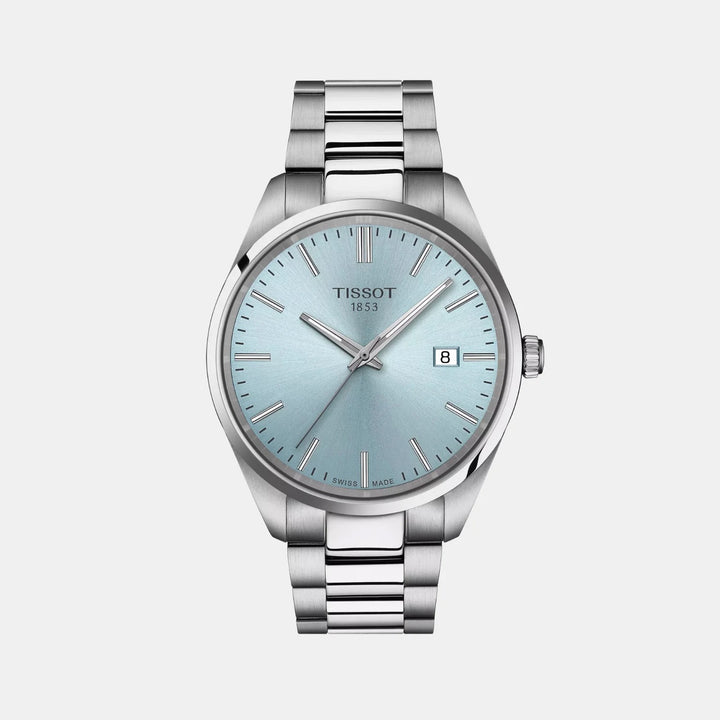 Tissot PR 100 40mm Quartz Watch – Ice Blue Dial