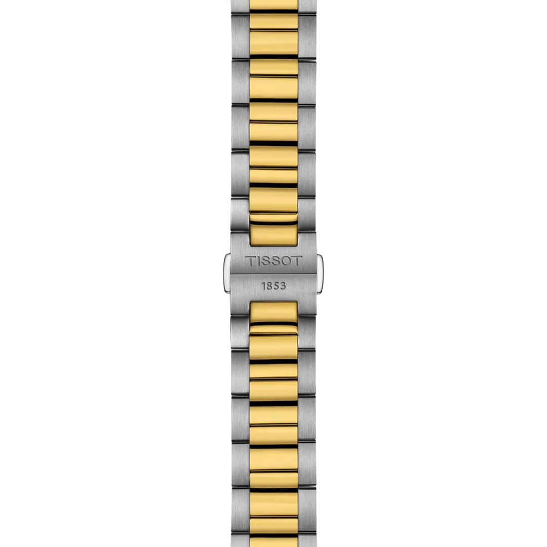 Tissot PR 100 40mm Quartz Watch – Blue Dial Two-Tone