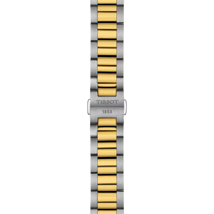 Tissot PR 100 40mm Quartz Watch – Blue Dial Two-Tone