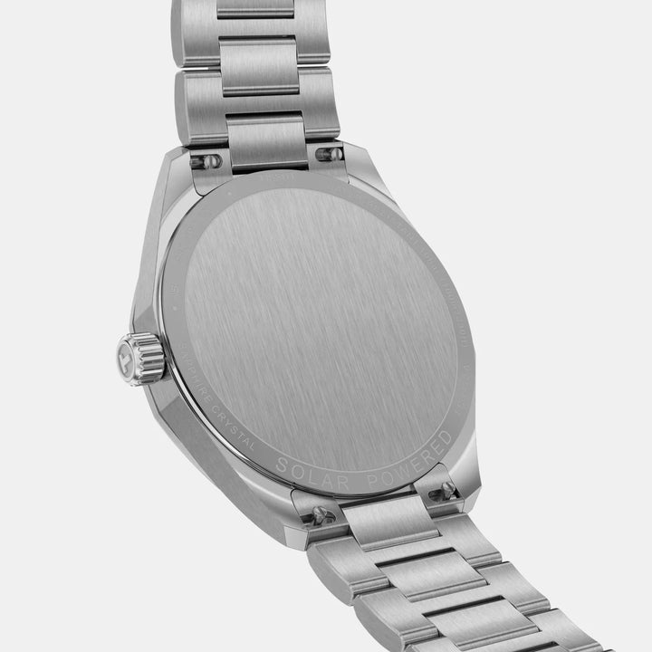 Tissot PRC 100 Solar 39mm Quartz Watch – Silver Dial