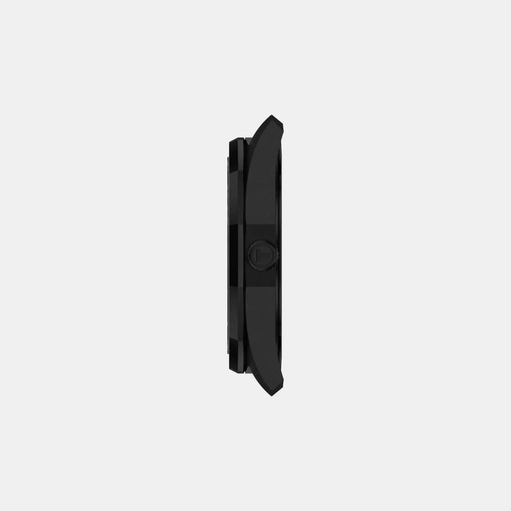 Tissot PRC 100 Solar 39mm Quartz Watch – Black Dial Black PVD