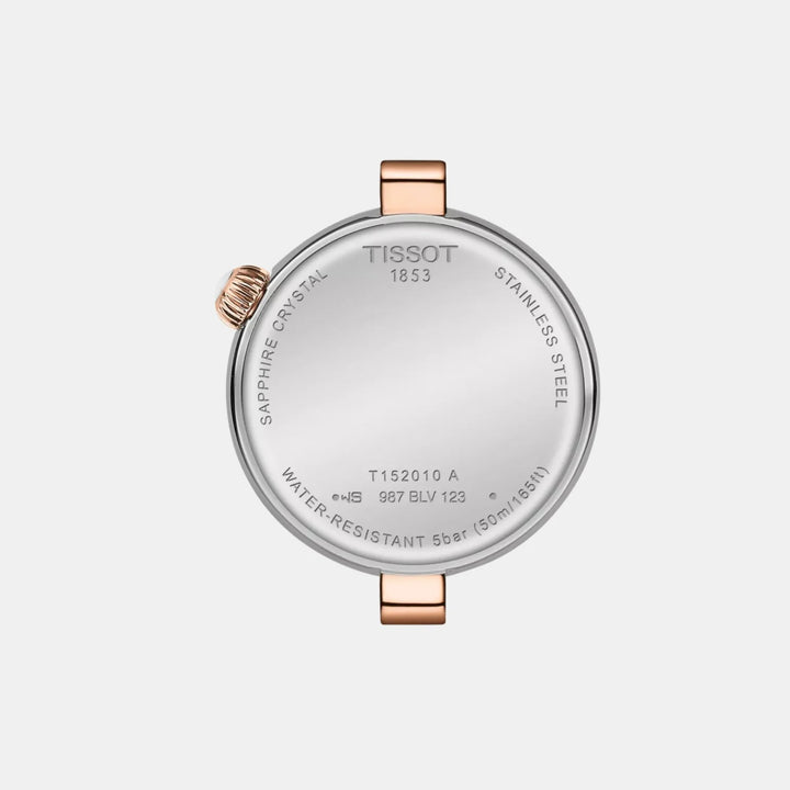 Tissot Desir 28mm Mother-of-Pearl Dial Rose Gold Two-Tone